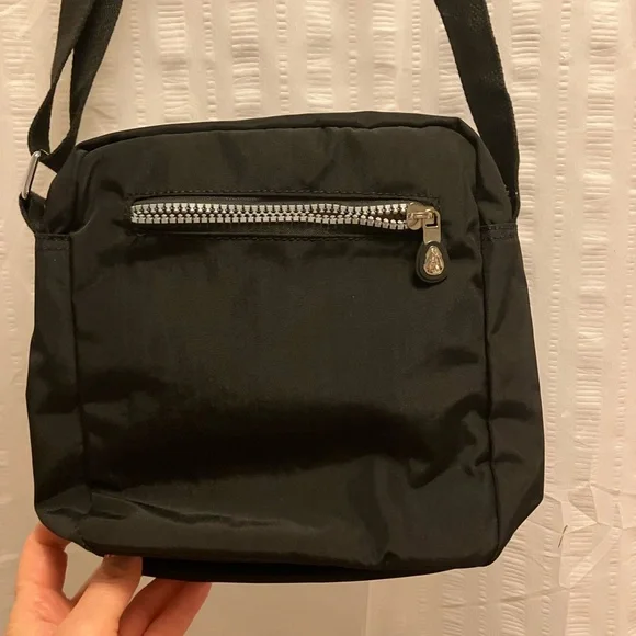 Black Crossbody Purse Bag with Pockets - Picture 2 of 7